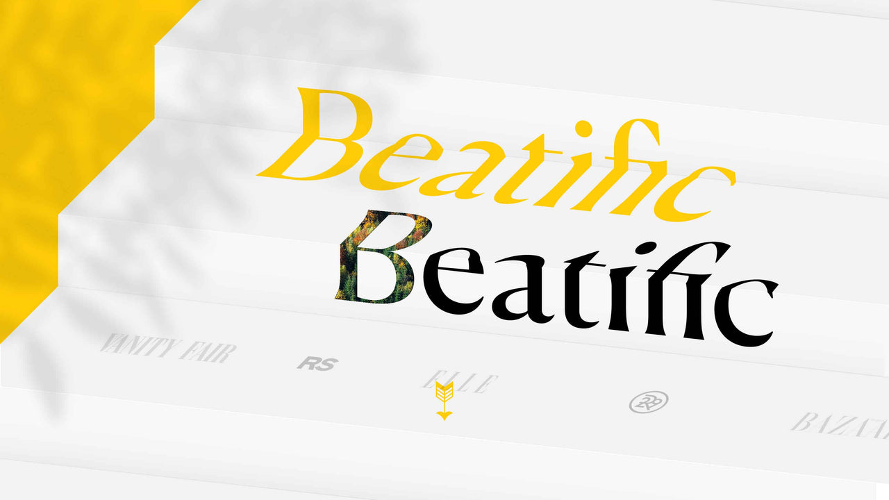 Beatific \ Blissfully Happy. /ˌbēəˈtifik/ – beatific